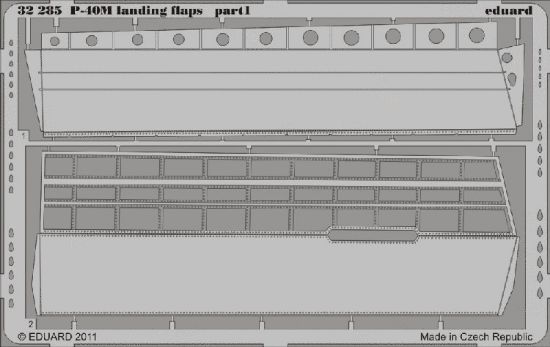 Picture of Curtiss P-40M/P-40N Warhawk Landing Flaps (for Hasegawa