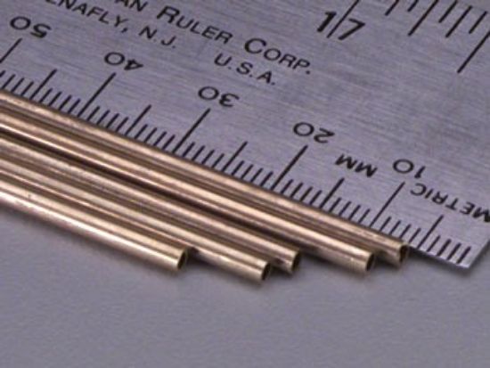 Picture of K & S 1144 Single Round Brass Tube 5 -  3/32 x 36 Inch