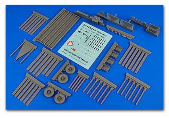 Picture of 1/32 USAF F2A Flightline Steel-Type Platform Trailer w/Racks (D)
