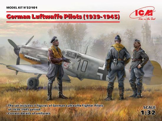 Picture of 1/32 WWII German Luftwaffe Pilots 1939-1945 (3) 