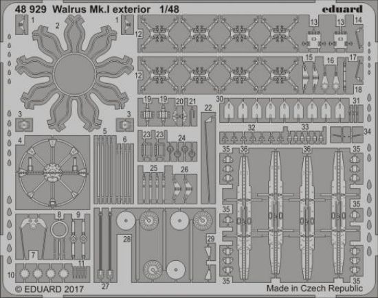 Picture of 1/48 Aircraft- Walrus Mk I Exterior for ARX