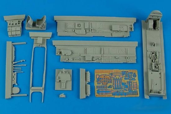 Picture of 1/48 Bf110D3 Cockpit Set For DML (D)