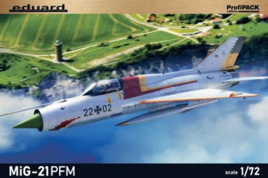 Picture of 1/72 MiG21PFM Soviet Cold War Fighter (Profi-Pack Plastic Kit) (Re-Issue)