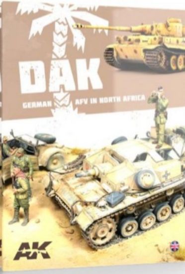Picture of DAK, German AFV in North Africa Book (Semi-Hardback)