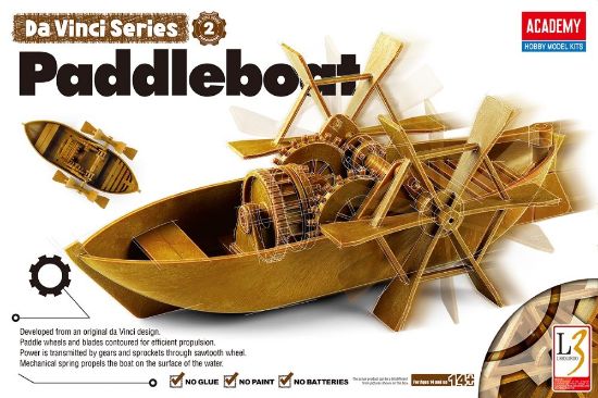 Picture of DaVinci Paddleboat (Approx 7"L) (Snap)
