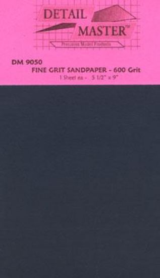 Picture of Polishing Sand Paper 600 Grit (9"x5.5")