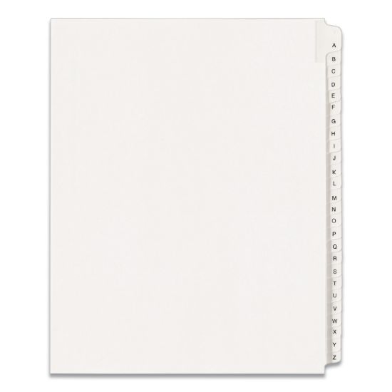 Picture of Avery® Allstate-Style Legal Exhibit Side Tab Dividers, 26-Tab, A-Z, Letter, White