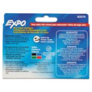 Picture of EXPO® Low Odor Dry Erase Marker, Bullet Tip, Assorted, 4/Set