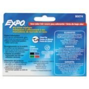 Picture of EXPO® Low Odor Dry Erase Marker, Chisel Tip, Basic Assorted, 4/Set