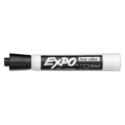 Picture of EXPO® Low Odor Dry Erase Marker, Chisel Tip, Black, Dozen