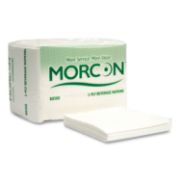 Picture of Morcon Paper Beverage Napkin, 9 x 9-1/4,  White, 500/Pack, 8 Packs/Carton