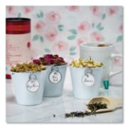 Picture of Avery® Card Stock Metal Rim Key Tags, 1 1/4 dia, White, 50/Pack