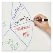 Picture of EXPO® Low Odor Dry Erase Vibrant Color Markers, Assorted Colors, Medium, 12/Set