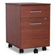 Picture of Linea Italia® Trento Line Mobile Pedestal File, 16.5w x 19.75d x 23.63h, Cherry