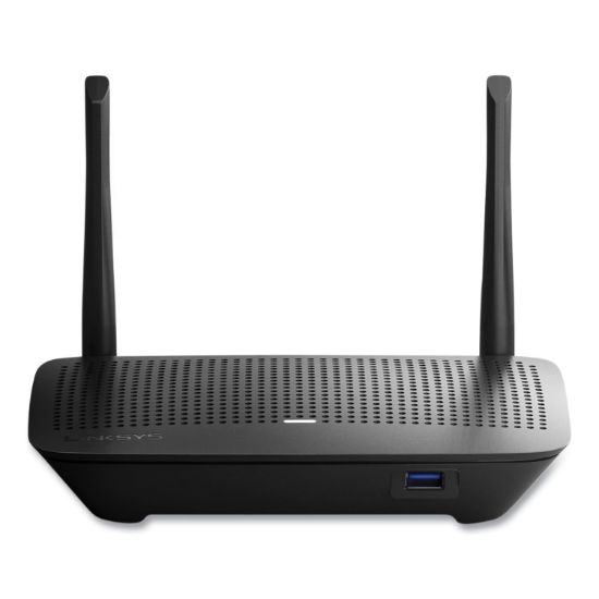 Picture of LINKSYS™ AC1200 Dual-Band Wi-Fi Router, 4 Ports, Dual-Band 2.4 GHz/5 GHz