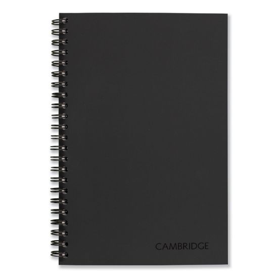 Picture of Cambridge® Side Bound Ruled Meeting Notebook, Legal Rule, 8 x 5, 80 Sheets