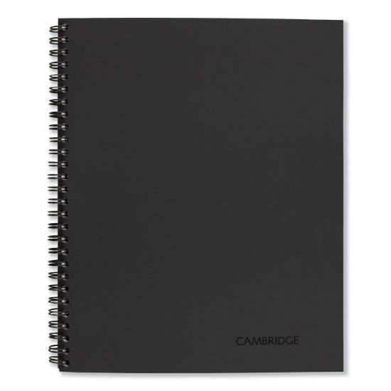 Picture of Cambridge® Side Bound Ruled Meeting Notebook, Legal Rule, 9 1/2 x 6 5/8, 80 Sheets