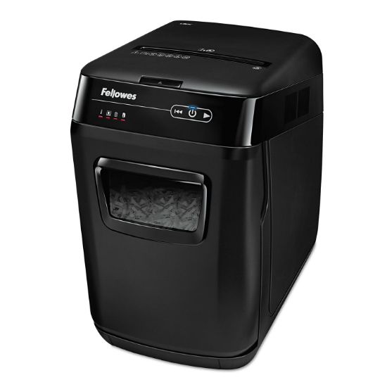 Picture of Fellowes® AutoMax 130C Auto Feed Medium-Duty Cross-Cut Shredder, 130 Sheet Capacity