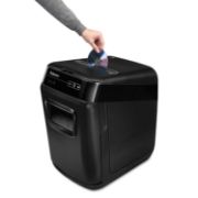 Picture of Fellowes® AutoMax 200C Auto Feed Medium-Duty Cross-Cut Shredder, 200 Sheet Capacity