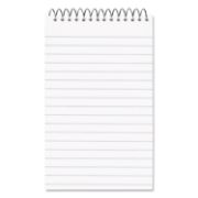 Picture of National® Wirebound Memo Book, Narrow Rule, 3 x 5, White, 60 Sheets