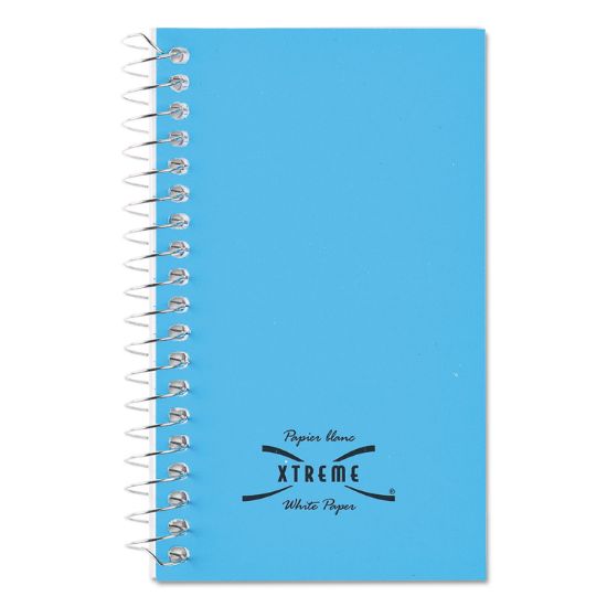 Picture of National® Wirebound Memo Book, Narrow Rule, 5 x 3, White, 60 Sheets