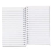Picture of National® Wirebound Memo Book, Narrow Rule, 5 x 3, White, 60 Sheets