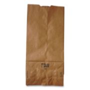 Picture of General #6 Paper Grocery Bag, 35lb Kraft, Standard 6 x 3 5/8 x 11 1/16, 500 bags
