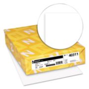 Picture of Neenah Paper Exact Index Card Stock, 90lb, 94 Bright, 8 1/2 x 11, White, 250 Sheets