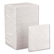 Picture of Georgia Pacific® Professional Beverage Napkins, Single-Ply, 9 1/2 x 9 1/2, White, 4000/Carton