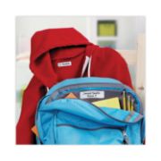 Picture of No-Iron Clothing Labels 45/Pkg White, Assorted Sizes