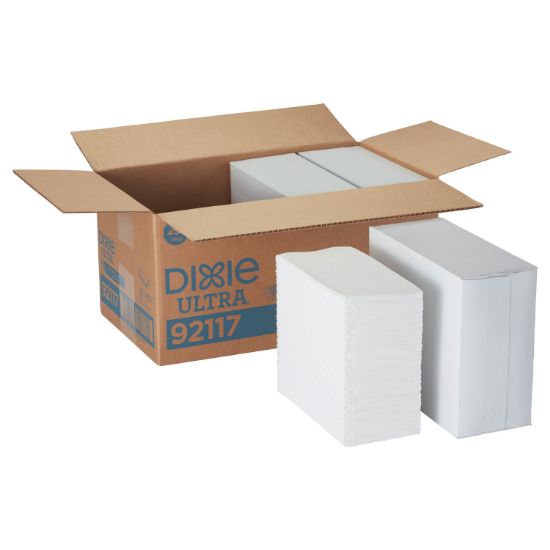 Picture of Georgia Pacific® Professional Essence Impressions 1/8-Fold Dinner Napkins, Two-Ply, 17 x 17, White