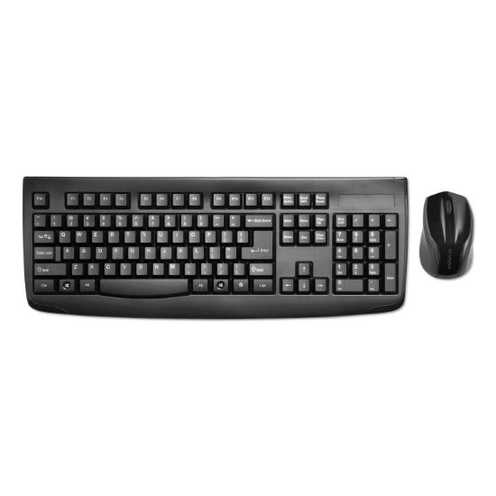 Picture of Kensington® Keyboard for Life Desktop Set, 10 m Range, Black