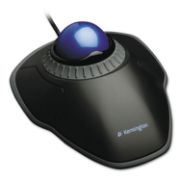Picture of Kensington® Orbit Trackball with Scroll Ring, Two Buttons, Black