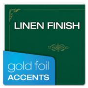 Picture of Oxford™ Certificate Holder, 11 1/4 x 8 3/4, Green, 5/Pack