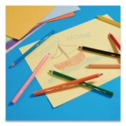 Picture of KIDS COLORING COMBO PACK IN DURABLE CASE, 12 EACH: COLORED PENCILS, CRAYONS, MAR