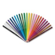 Picture of KIDS COLORING PENCILS, 0.7 MM, HB2 (#2), ASSORTED LEAD, ASSORTED BARREL COLORS,