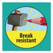 Picture of KIDS COLORING PENCILS, 0.7 MM, HB2 (#2), ASSORTED LEAD, ASSORTED BARREL COLORS,