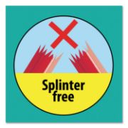 Picture of KIDS COLORING PENCILS, 0.7 MM, HB2 (#2), ASSORTED LEAD, ASSORTED BARREL COLORS,