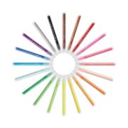 Picture of KIDS ULTRA WASHABLE MARKERS IN PLASTIC TUBE, MEDIUM BULLET TIP, ASSORTED COLORS,