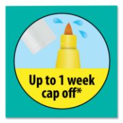 Picture of KIDS ULTRA WASHABLE MARKERS IN PLASTIC TUBE, MEDIUM BULLET TIP, ASSORTED COLORS,