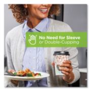 Picture of Hot Cups, Paper, 12oz, Coffee Dreams Design, 50 pack