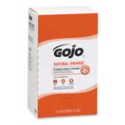 Picture of GOJO® NATURAL ORANGE Pumice Hand Cleaner Refill, Citrus Scent, 2000mL, 4/Carton