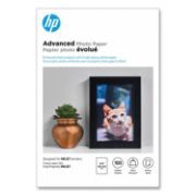 Picture of HP Advanced Photo Paper, 56 lbs., Glossy, 4 x 6, 100 Sheets/Pack
