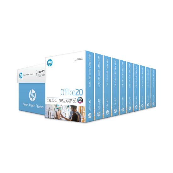 Picture of HP Office Ultra-White Paper, 92 Bright, 20lb, 8-1/2 x 11, 500/Ream, 10/Carton