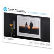 Picture of HP Premium Plus Photo Paper, 75 lbs., Glossy, 11 x 17, 25 Sheets/Pack
