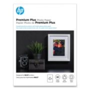 Picture of HP Premium Plus Photo Paper, 80 lbs., Glossy, 5 x 7, 60 Sheets/Pack