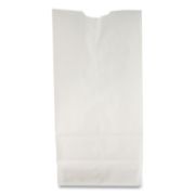 Picture of GROCERY PAPER BAGS, 30 LBS CAPACITY, #2, 4.31"W X 2.44"D X 7.88"H, WHITE, 500 BA