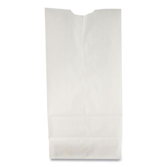 Picture of GROCERY PAPER BAGS, 30 LBS CAPACITY, #2, 4.31"W X 2.44"D X 7.88"H, WHITE, 500 BA
