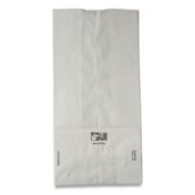 Picture of GROCERY PAPER BAGS, 30 LBS CAPACITY, #2, 4.31"W X 2.44"D X 7.88"H, WHITE, 500 BA