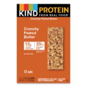 Picture of KIND Protein Bars, Crunchy Peanut Butter, 1.76 oz, 12/Pack